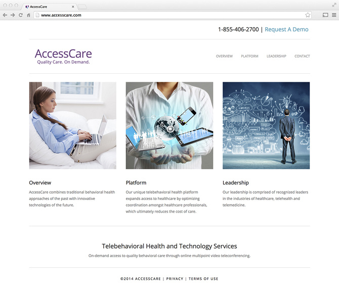 AccessCare Home Page